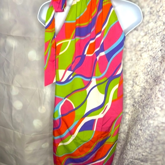 Buckhead Betty Small Neon Sleeveless Dress - Picture 11 of 13